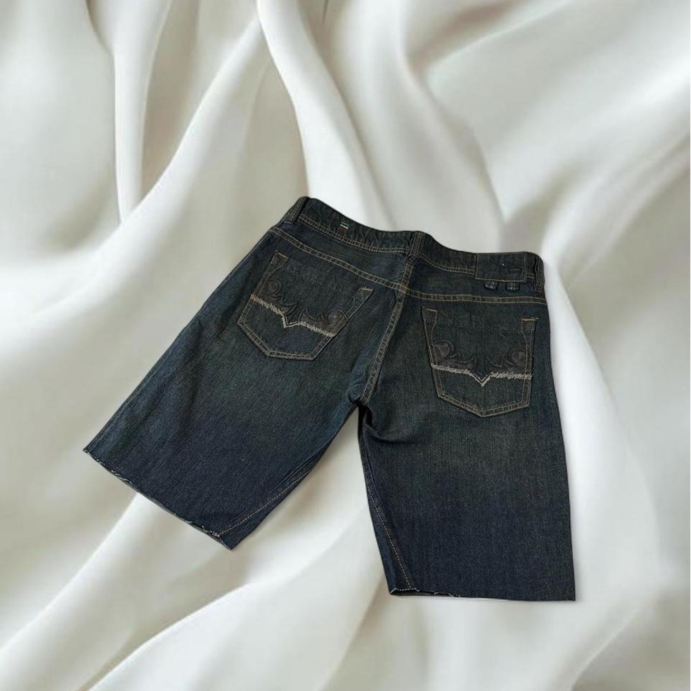 Diesel Industries denim shorts button fly y2k skater mcbling fairy grunge boho